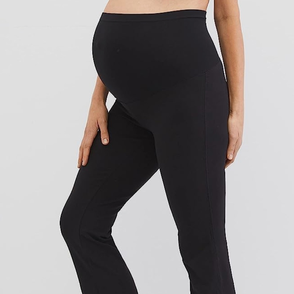 Women's Maternity Active Over The Belly Flare Legging Yoga